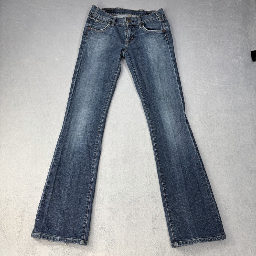 Citizens Of Humanity The Rose # 099 Low Waist Bootcut Jeans Women's Size 25 Blue